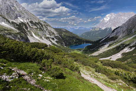 Ehrwald, Oostenrijk -Coburgerhütte