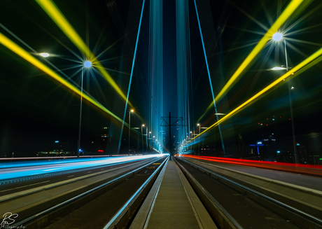 Long exposure shot Erasmusbrug