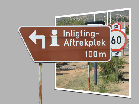 Zuid-Afrikaans verkeersbord