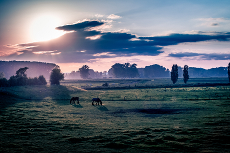 Zonsondergang 13 mei