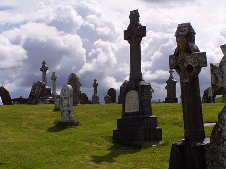 Begraafplaats in Ierland