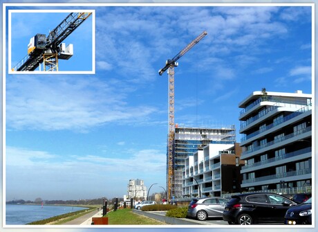 Collage Maassluis Het Balkon app gebouw Het Baken op 20 mrt 2025