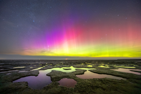 Noorderlicht aan het Wad VIII
