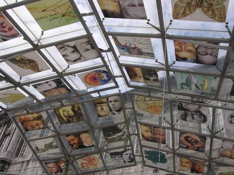 Modern prieel in Luik