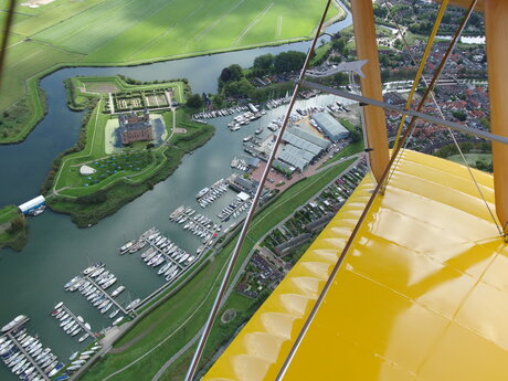 Muiderslot met jachthaven