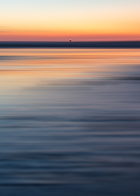 Abstracte plaat Scheveningen (icm fotografie)