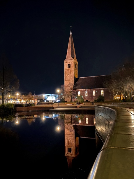 Reflection by night