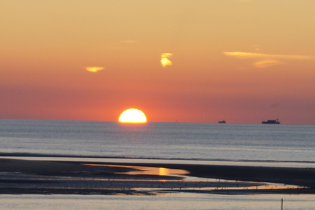 zonsondergang Zeeland