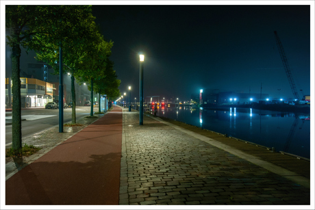 Kleurrijk Spaarne in de steigers