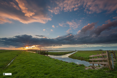 Zonsondergang Donkse Laagte