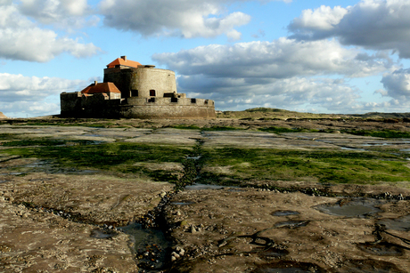 fort vauban aan de noord-franse côte d'opale