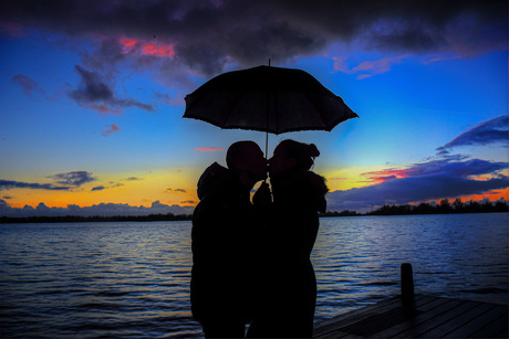 na regen komt zonneschijn