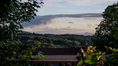 Puy de Dome aan de einder