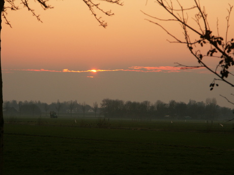 zonsondergang