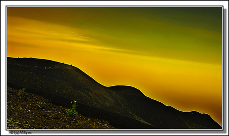 uitzicht bij de etna