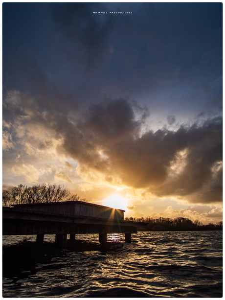 Zonsondergang In maart