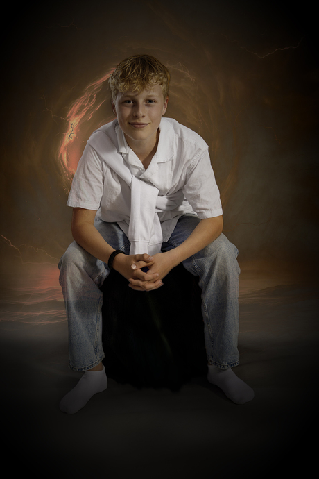 hij is niet bang