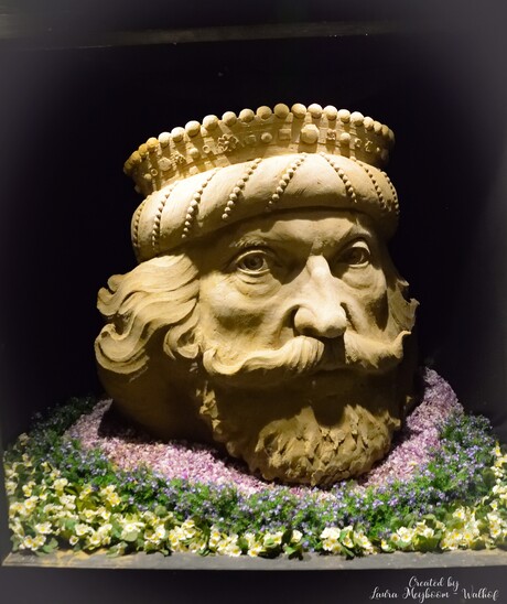 Zandsculpturen van Floris V