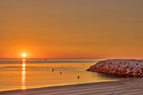 Zon-strand-bootje