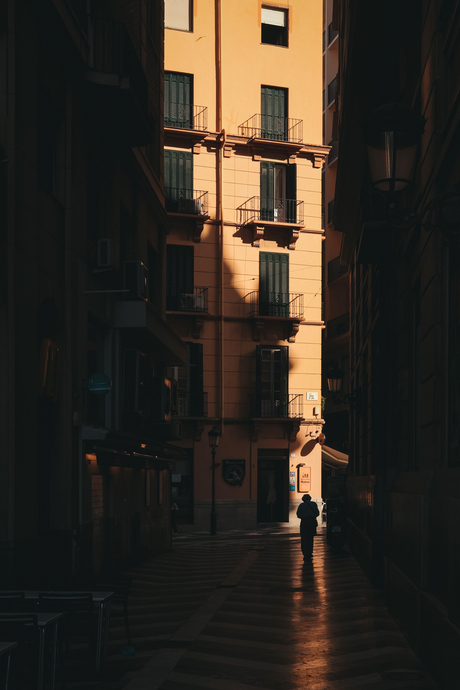 The first light of day