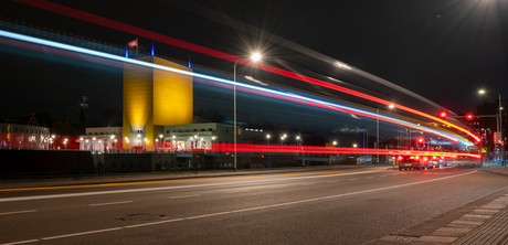 Groningen bij nacht