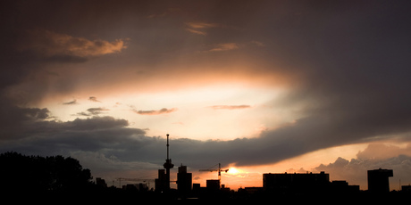 Zonsopkomst Rotterdam