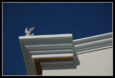 Stone bird.