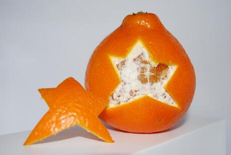 Sinaasappel met ster