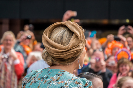 Leuk hoedje...............Koningsdag Amstelveen