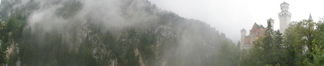 Foggy Neuschwanstein