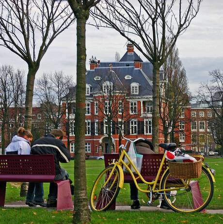 Gele fiets