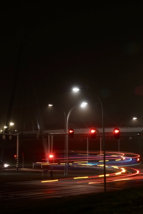 Beweging onder de brug