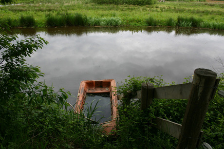 gezonken boot