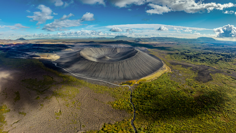 Hverfjall krater 