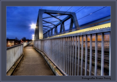 Spoorbrug Deventer in HDR...