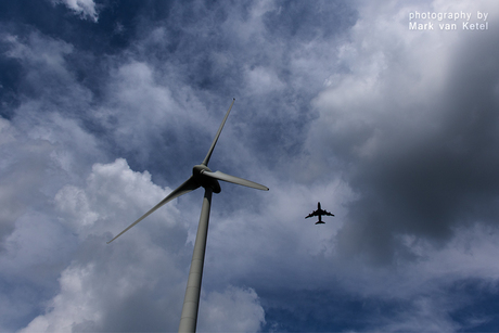 Wind Turbine meets Plane