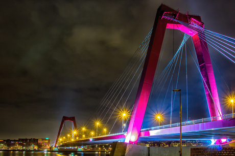 Willemsbrug - Rotterdam (bewerking)