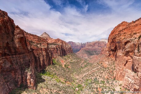 Canyon overlook Zion National Park