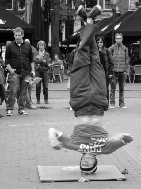 Breakdancer op straat