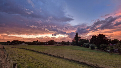 Zonsondergang Gendt 1