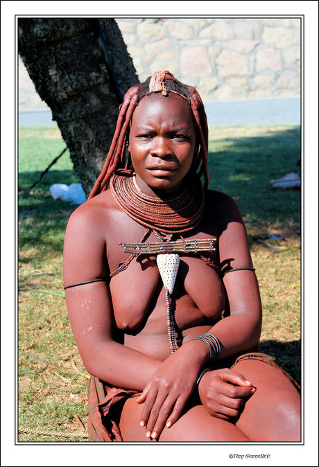 Himba vrouw