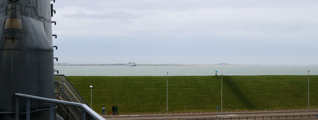 Veerboot naar Texel op het Marsdiep
