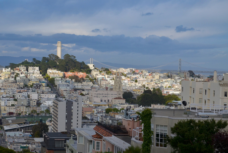 Uitzicht over San Francisco