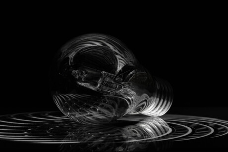 Lamp reflectie