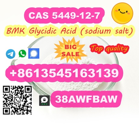 New BMK Glycidic Acid (sodium salt) Cas 5449-12-7 with High Quality