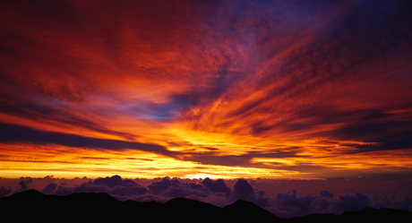 Sunrise at Haleakala Crater - Maui, Hawaii