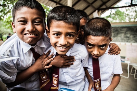 School boys Sri Lanka