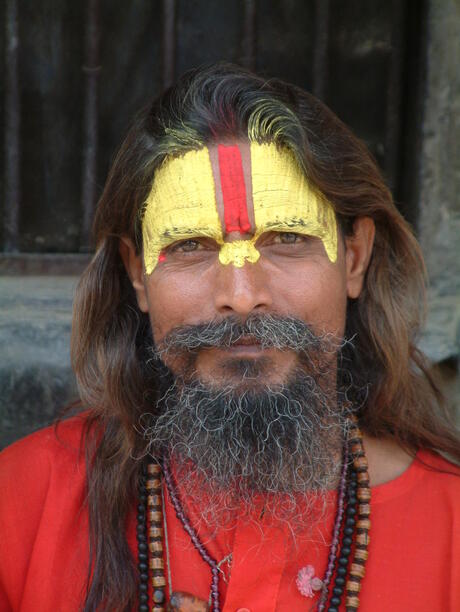 portret in nepal