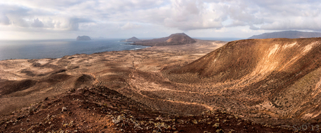 La Graciosa van boven