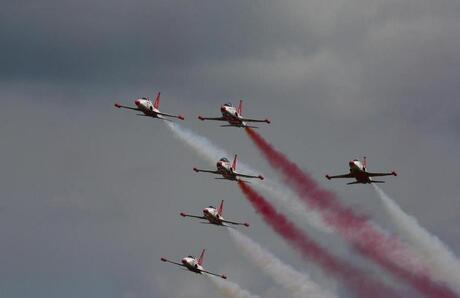 Turkish Stars In Formation